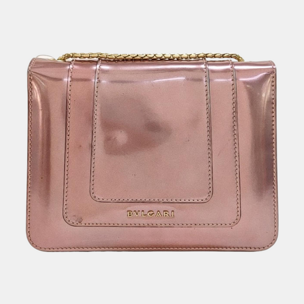 SERPENTI FOREVER Small Patent Leather Pink