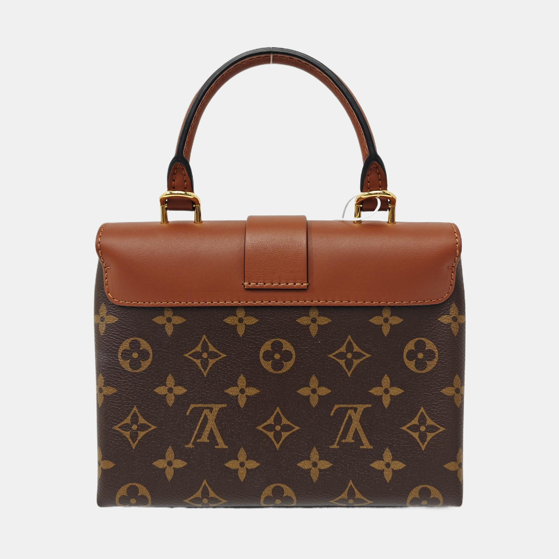 LOCKY BB Monogram Coated Canvas Brown