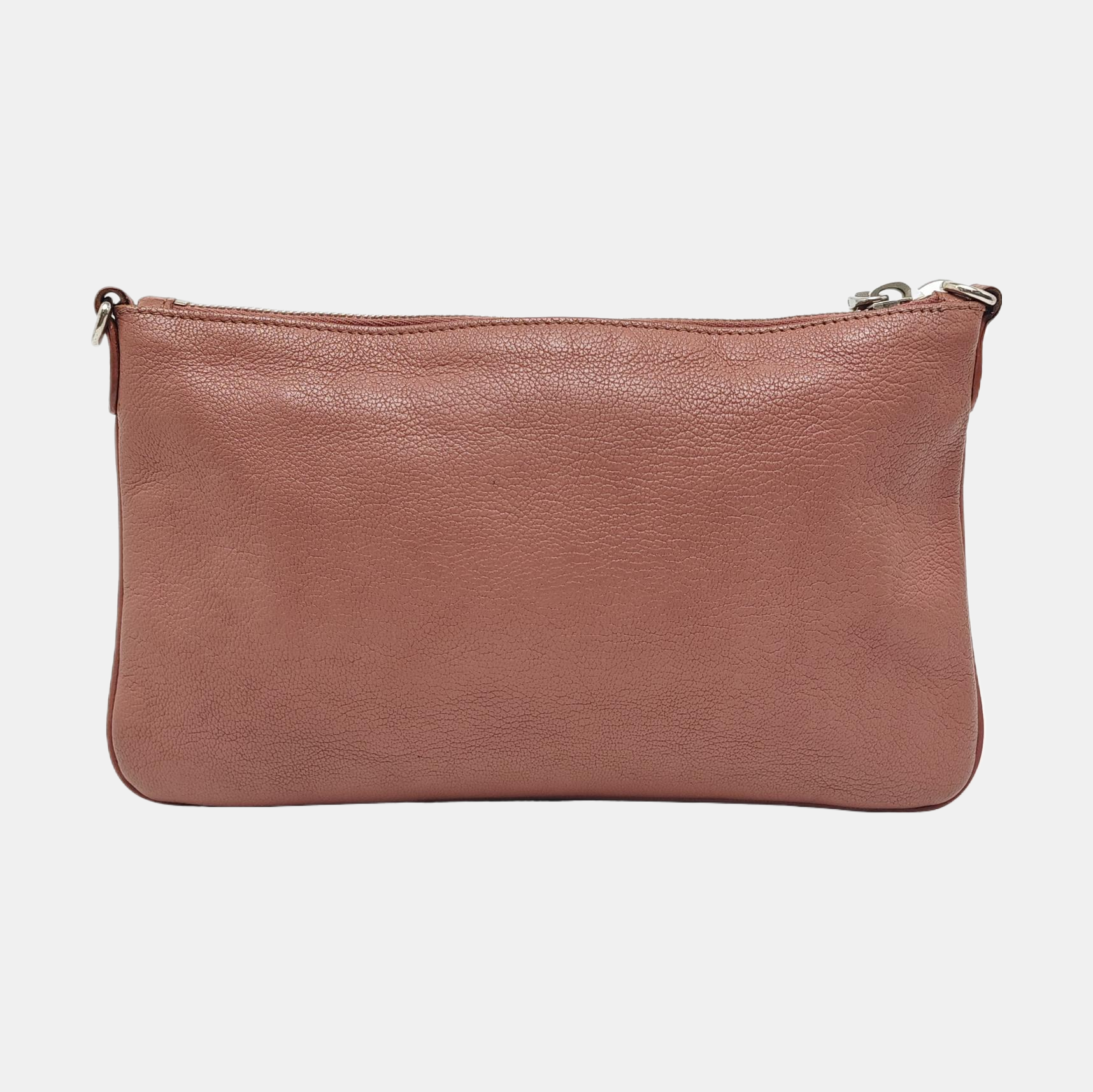 Calfskin Shoulder Bag Pink