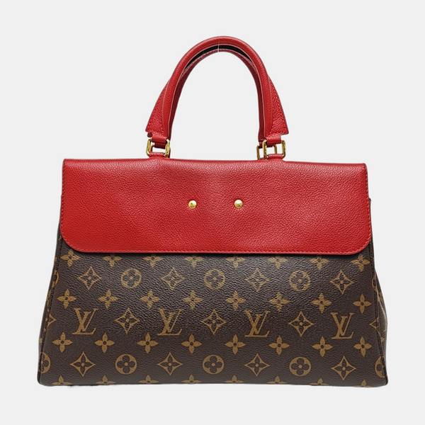 VÉNUS Monogram Coated Canvas Brown