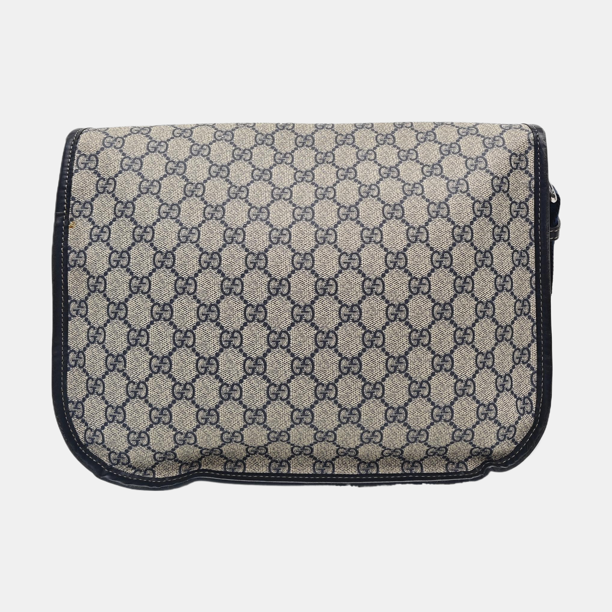 GG Imprime Monogram Coated Canvas Beige