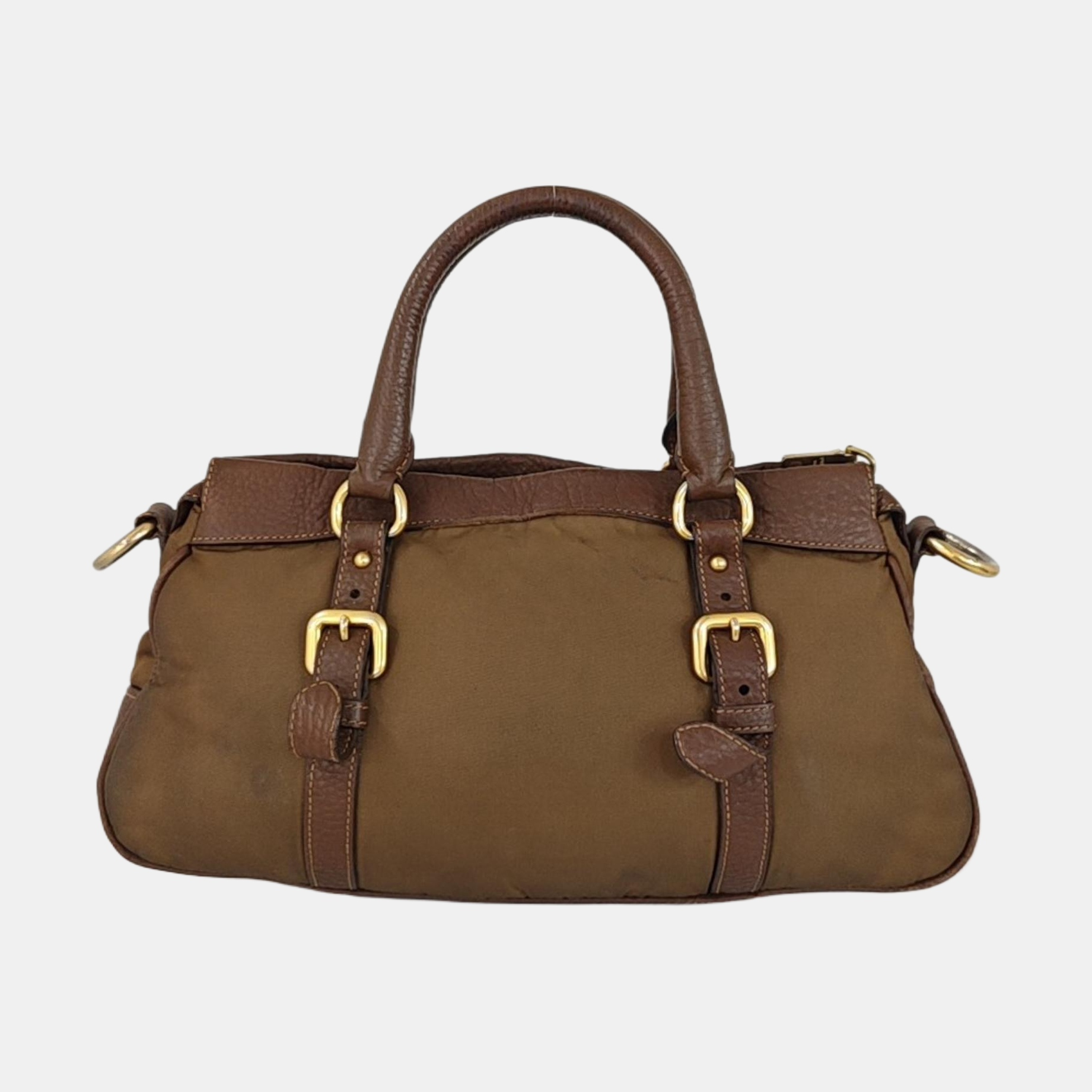 Gaufre Nylon Brown