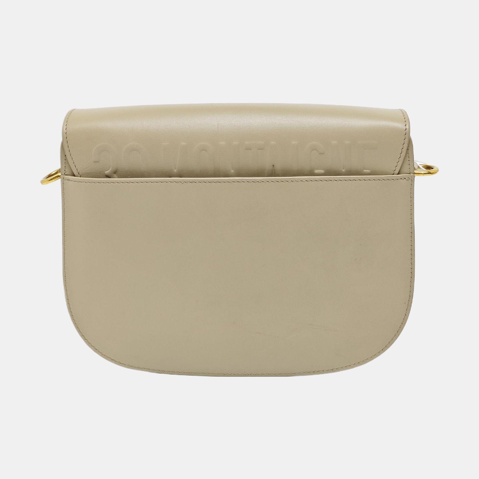 Authenticated pre-owned  Bobby Medium Calfskin Beige - Crossbody Bag at Looply