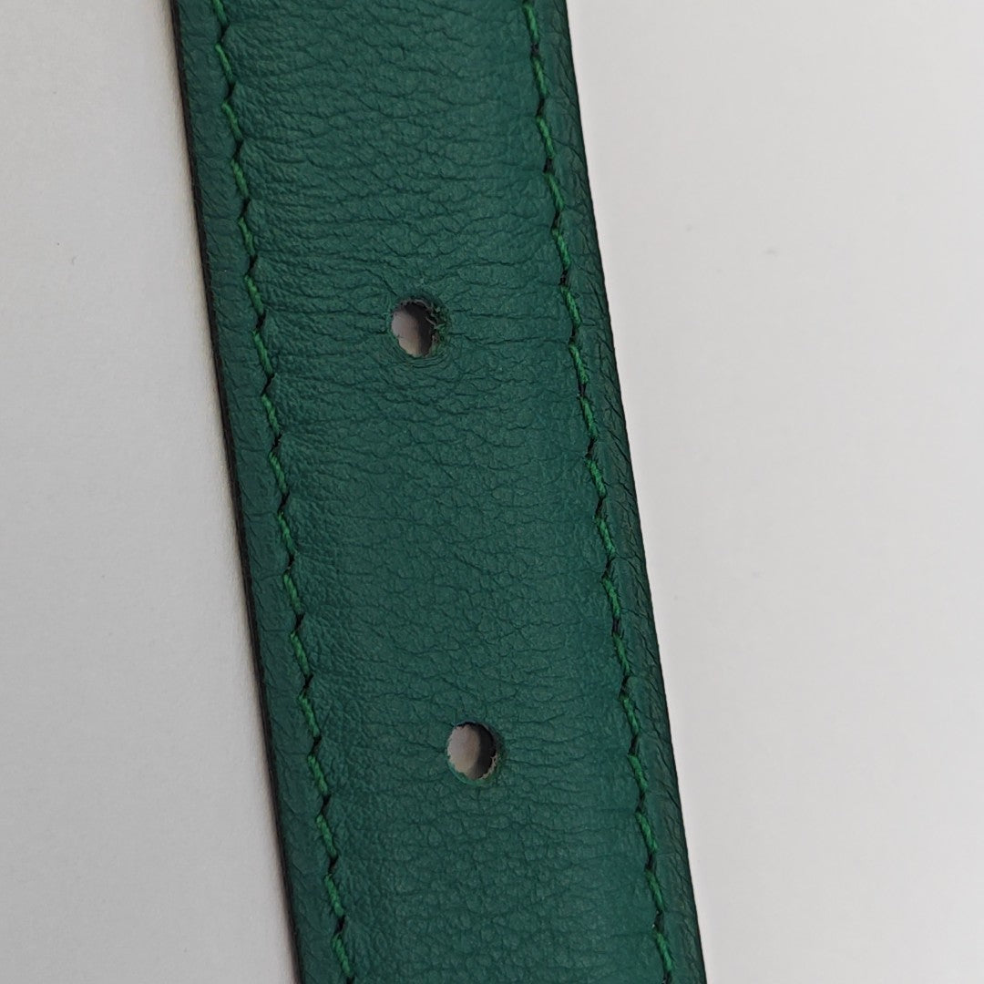 Leather Belt Blue
