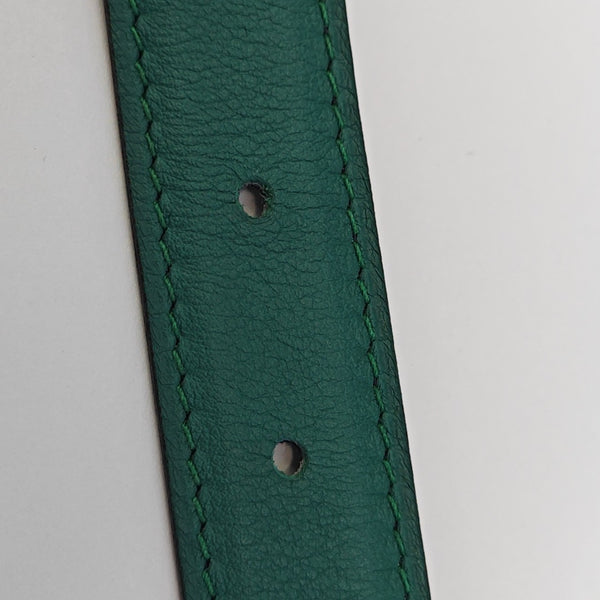 Leather Belt Blue