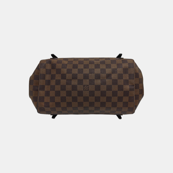 RIVINGTON Damier Ebene Coated Canvas Brown