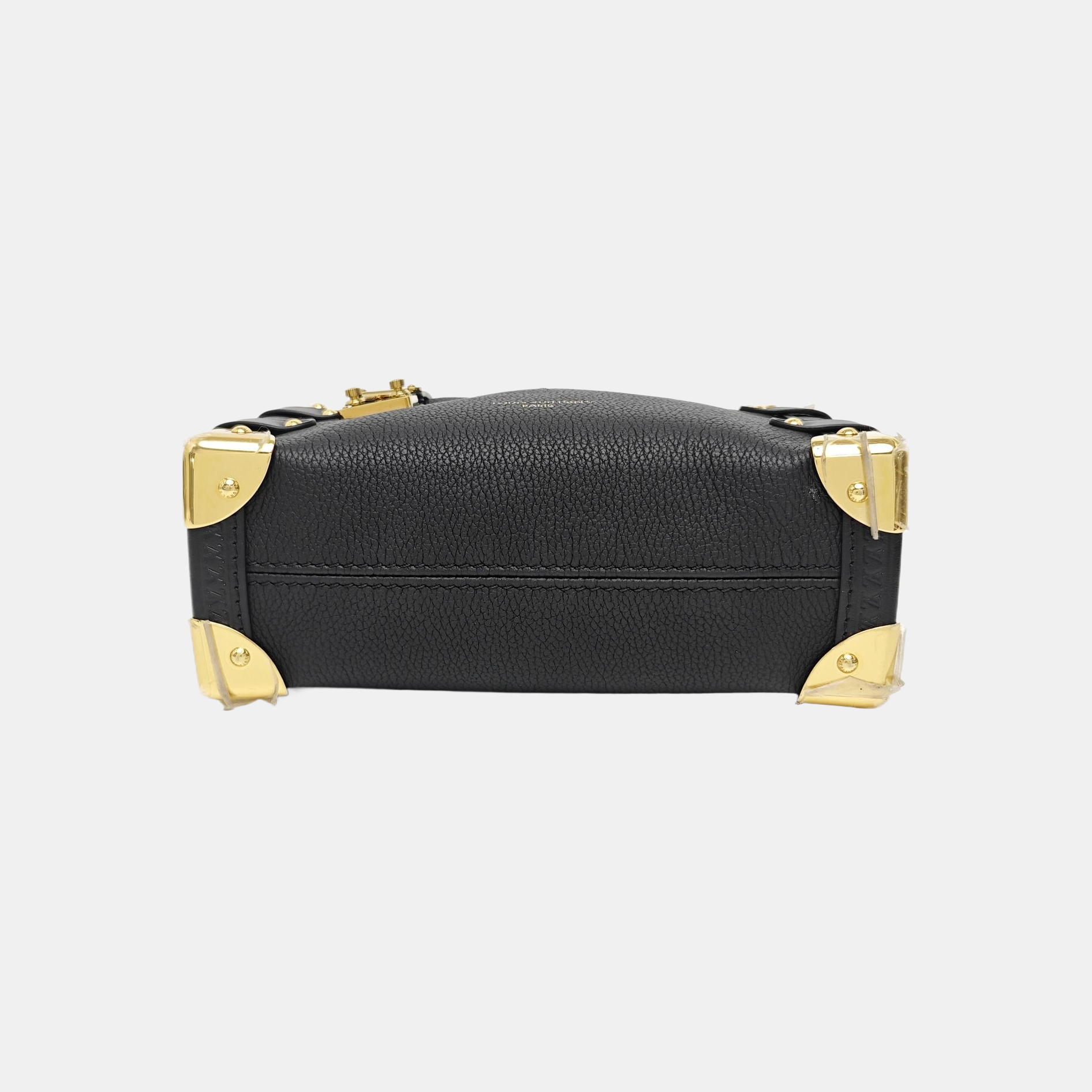 SIDE TRUNK PM Calfskin Black