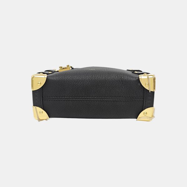 SIDE TRUNK PM Calfskin Black