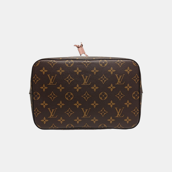 NÉONOÉ MM Monogram Coated Canvas Brown