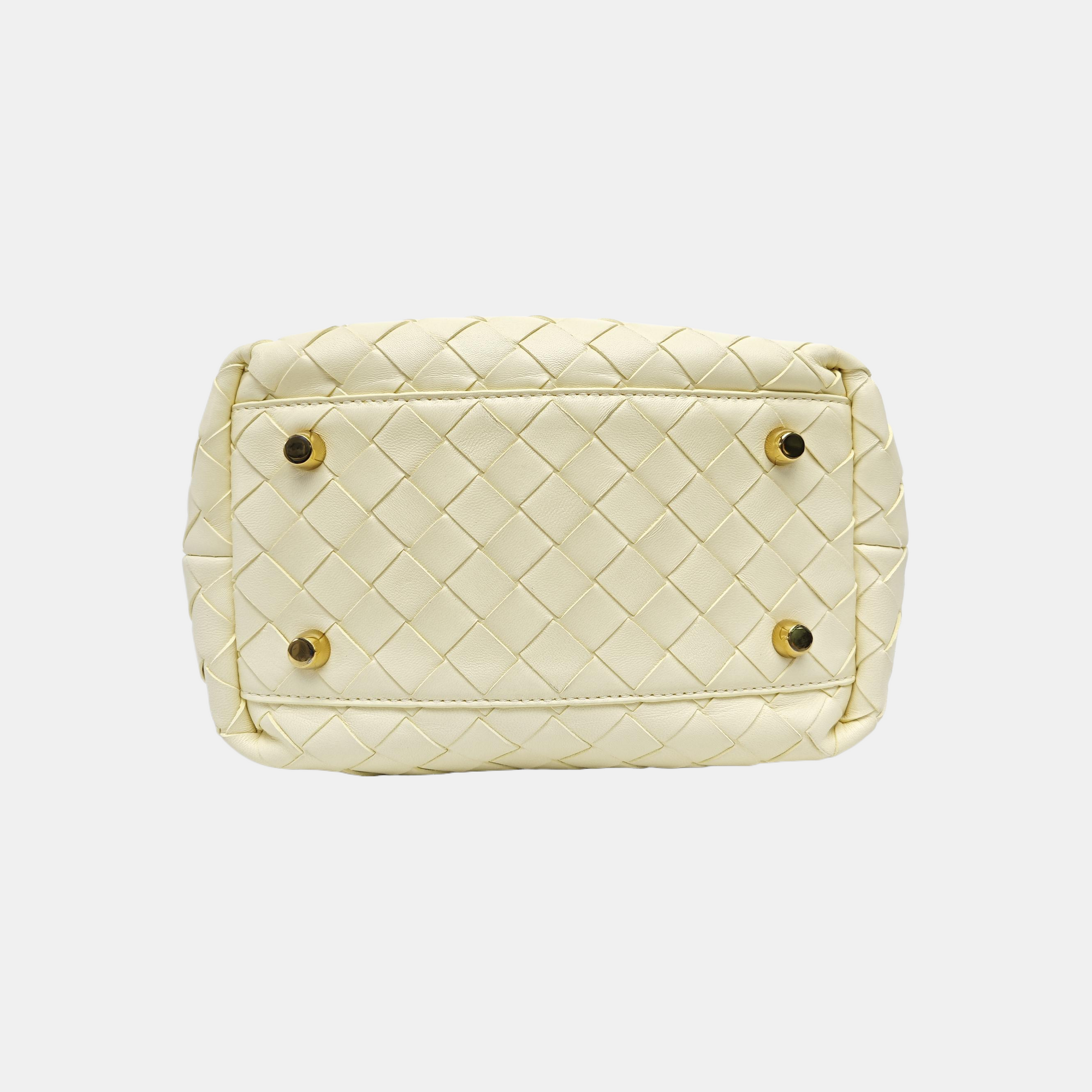 Lambskin Shoulder Bag Yellow