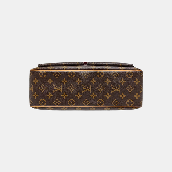 VIVA CITE Monogram Coated Canvas Brown