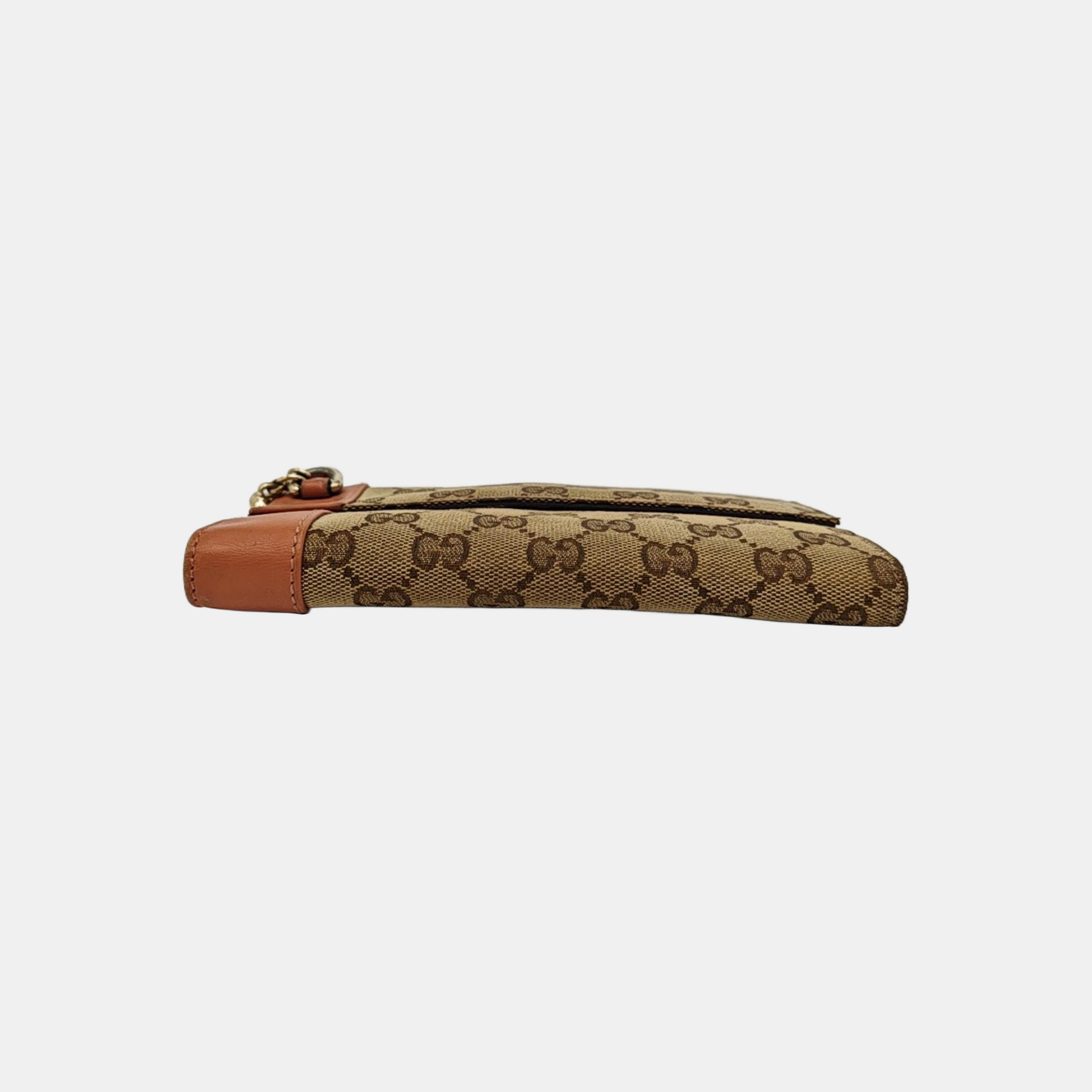 Monogram Canvas Wallet Brown