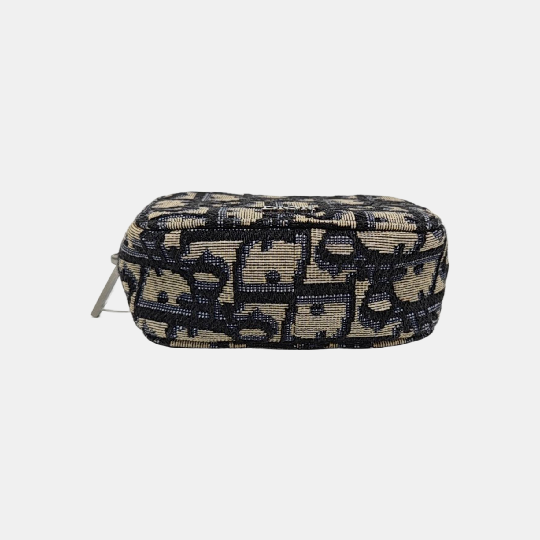 Oblique Canvas Shoulder Bag Blue