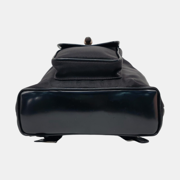 Canvas Backpack Black