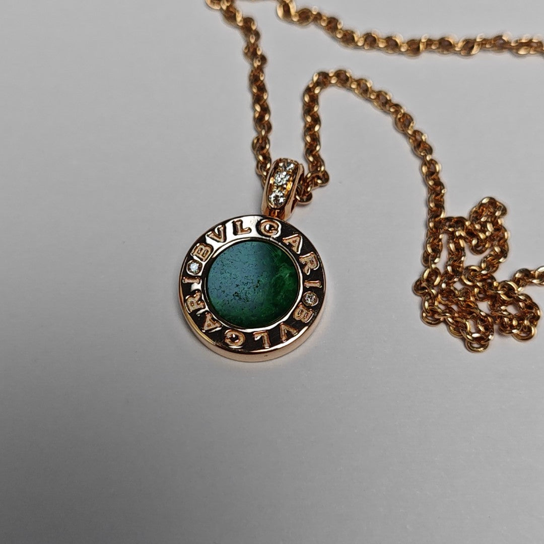 BVLGARI BVLGARI 18k Rose Gold Necklace