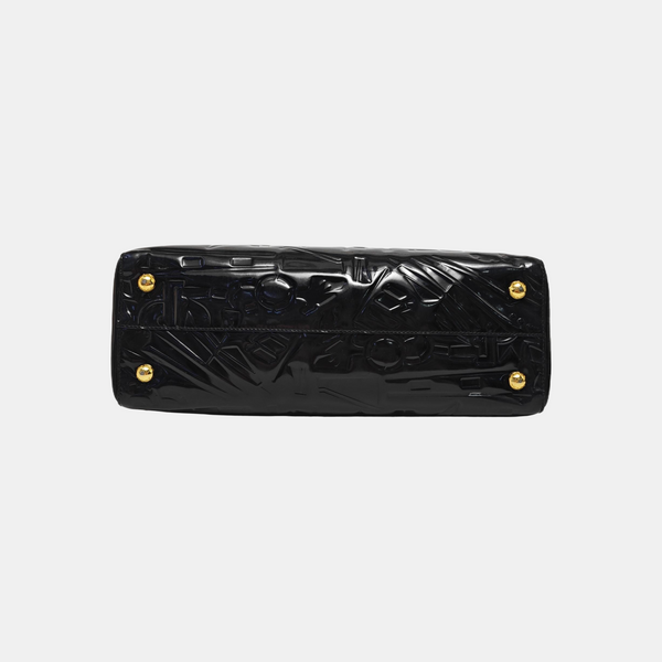 Calfskin Shoulder Bag Black