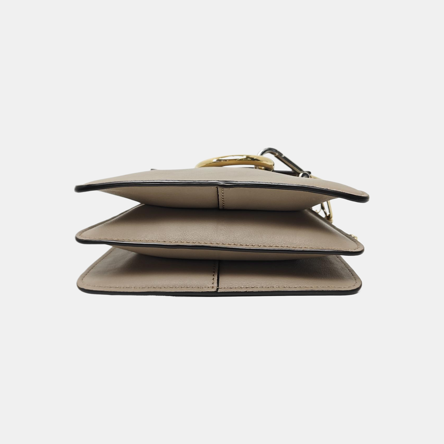 Faye Small Calfskin Gray