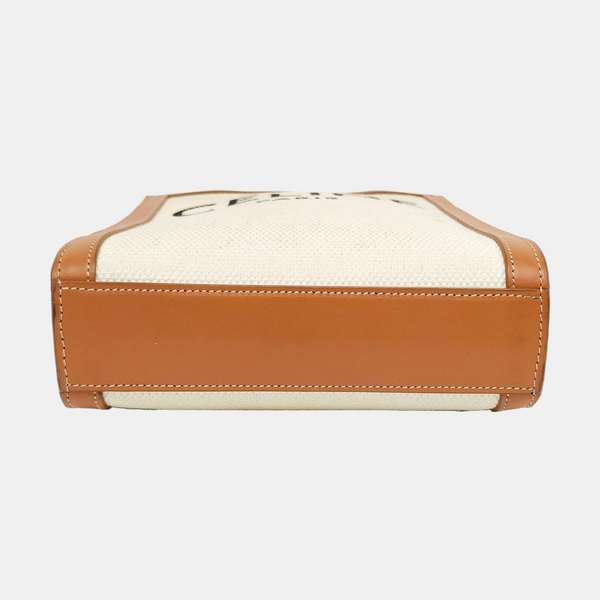 CABAS CELINE Mini Canvas White