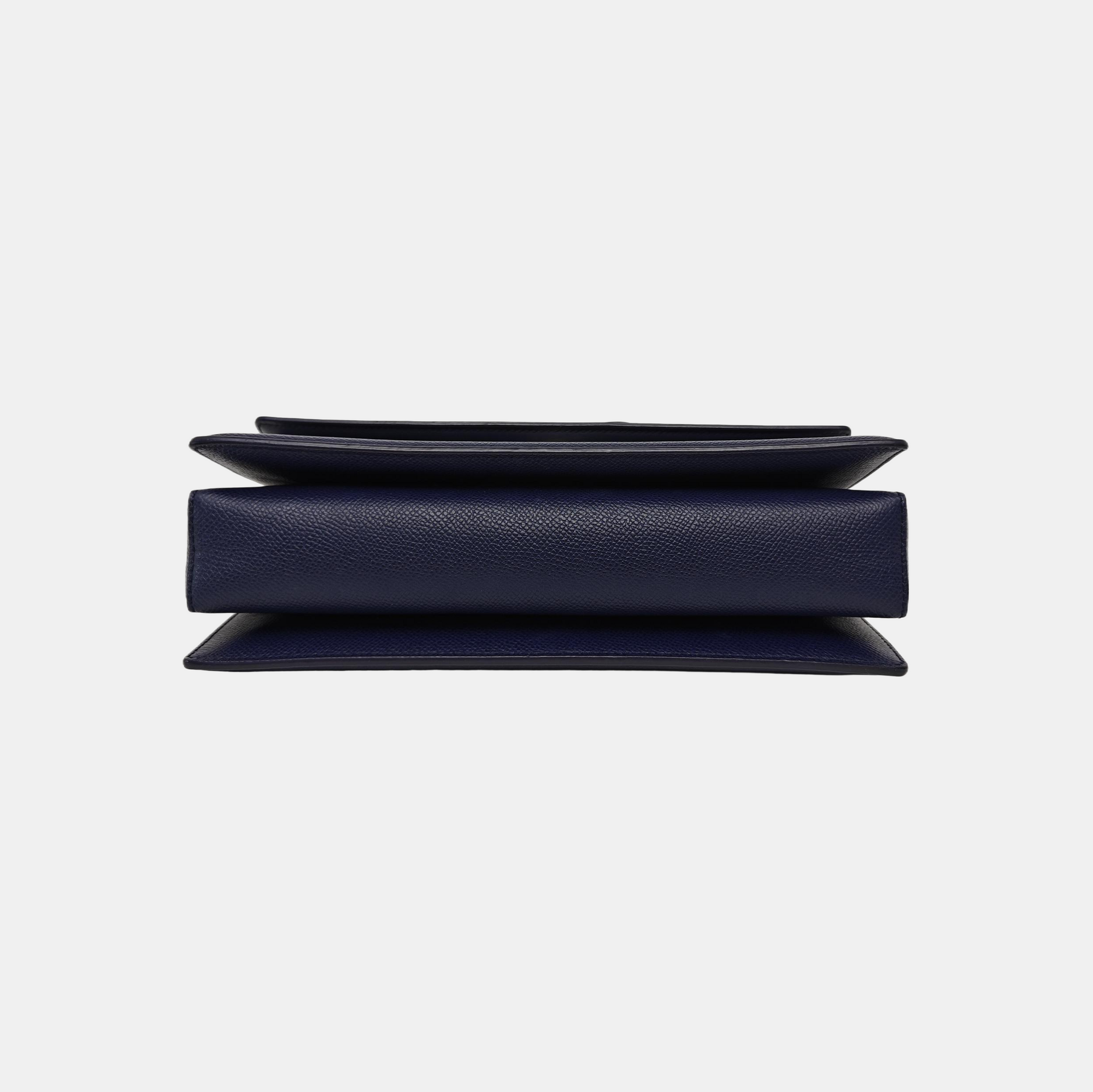 Ginny Medium Calfskin Blue