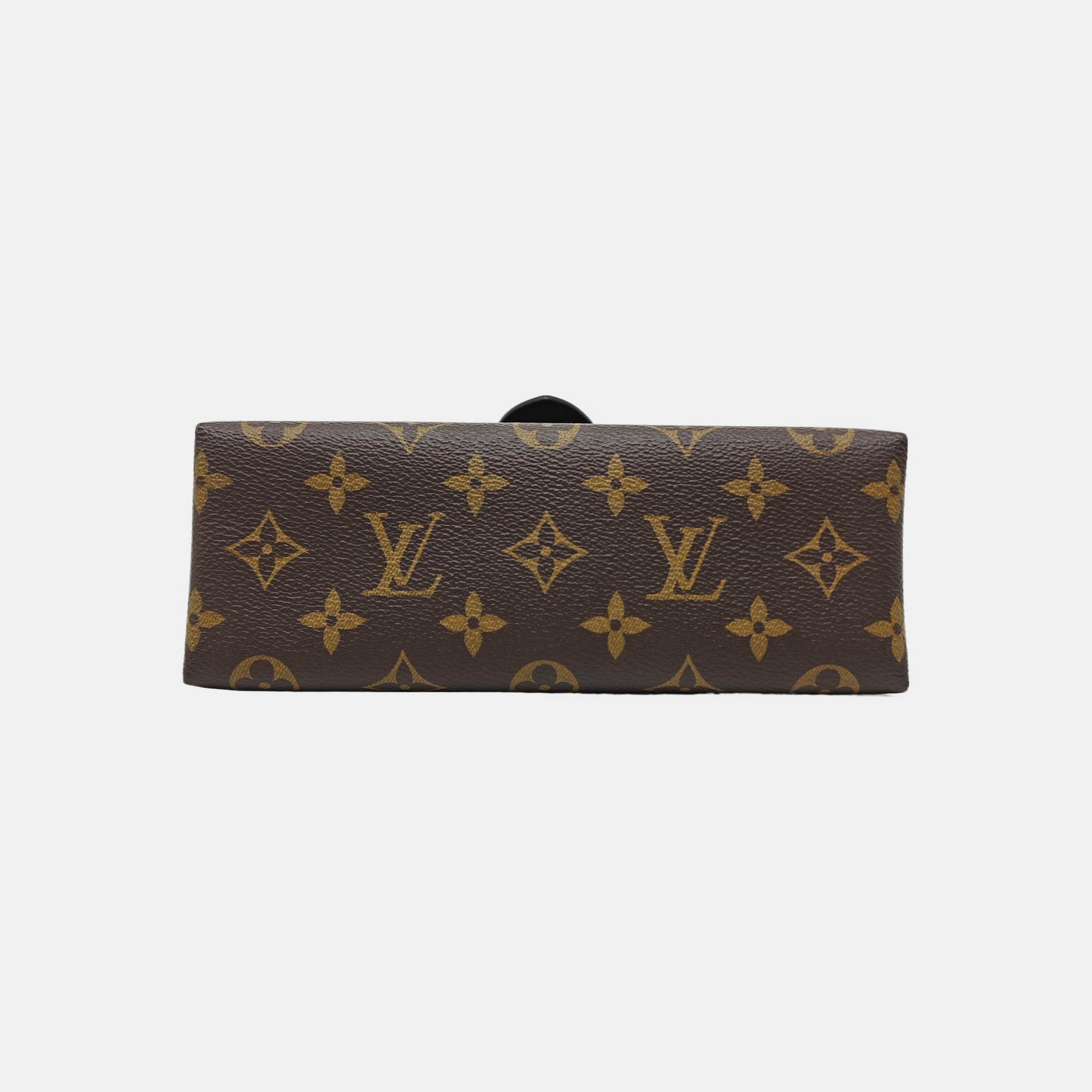 LOCKY BB Monogram Coated Canvas Brown