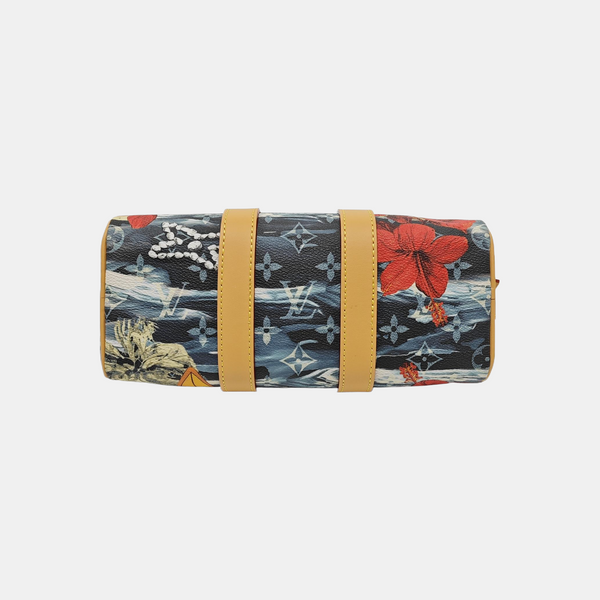 KEEPALL Monogram Coated Canvas Multicolor