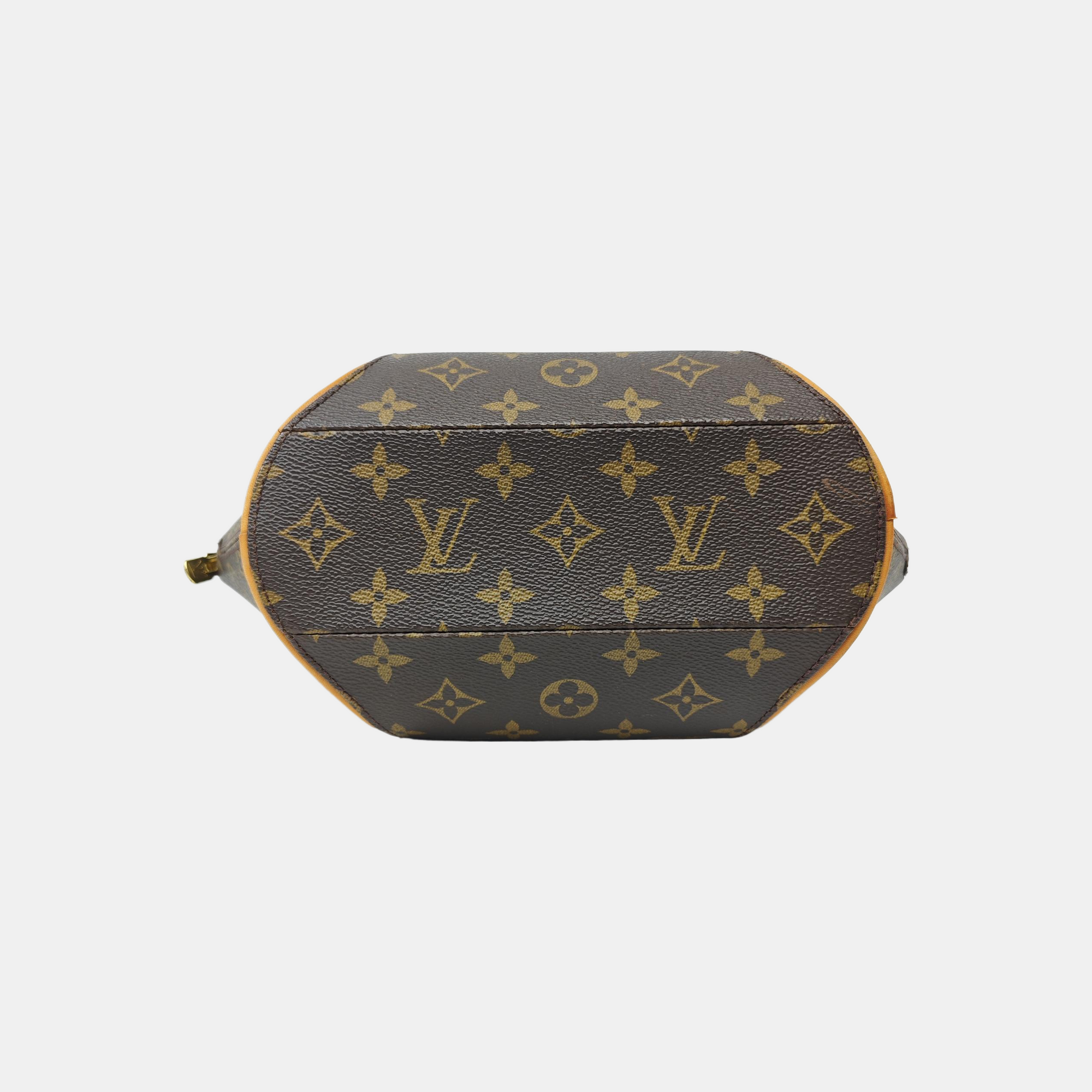 ELLIPSE Monogram Coated Canvas Brown