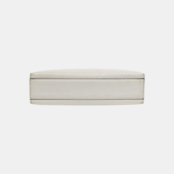 Calfskin Shoulder Bag White