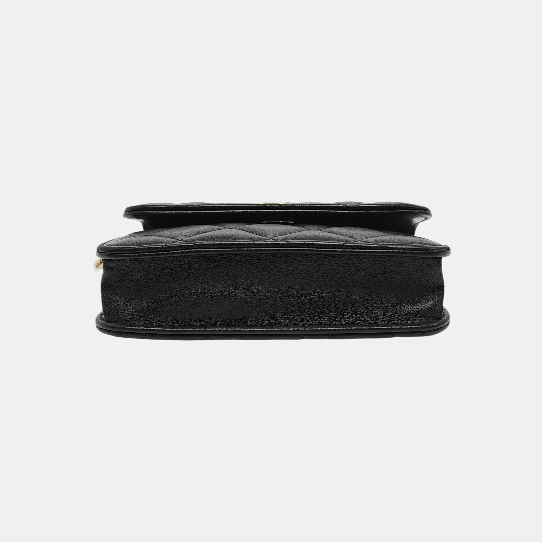 Quilted Lambskin Black