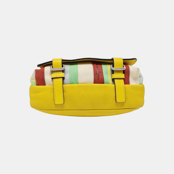 Military Extra Small Calfskin Yellow