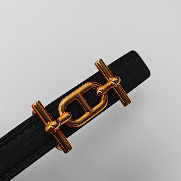 Leather Belt Black