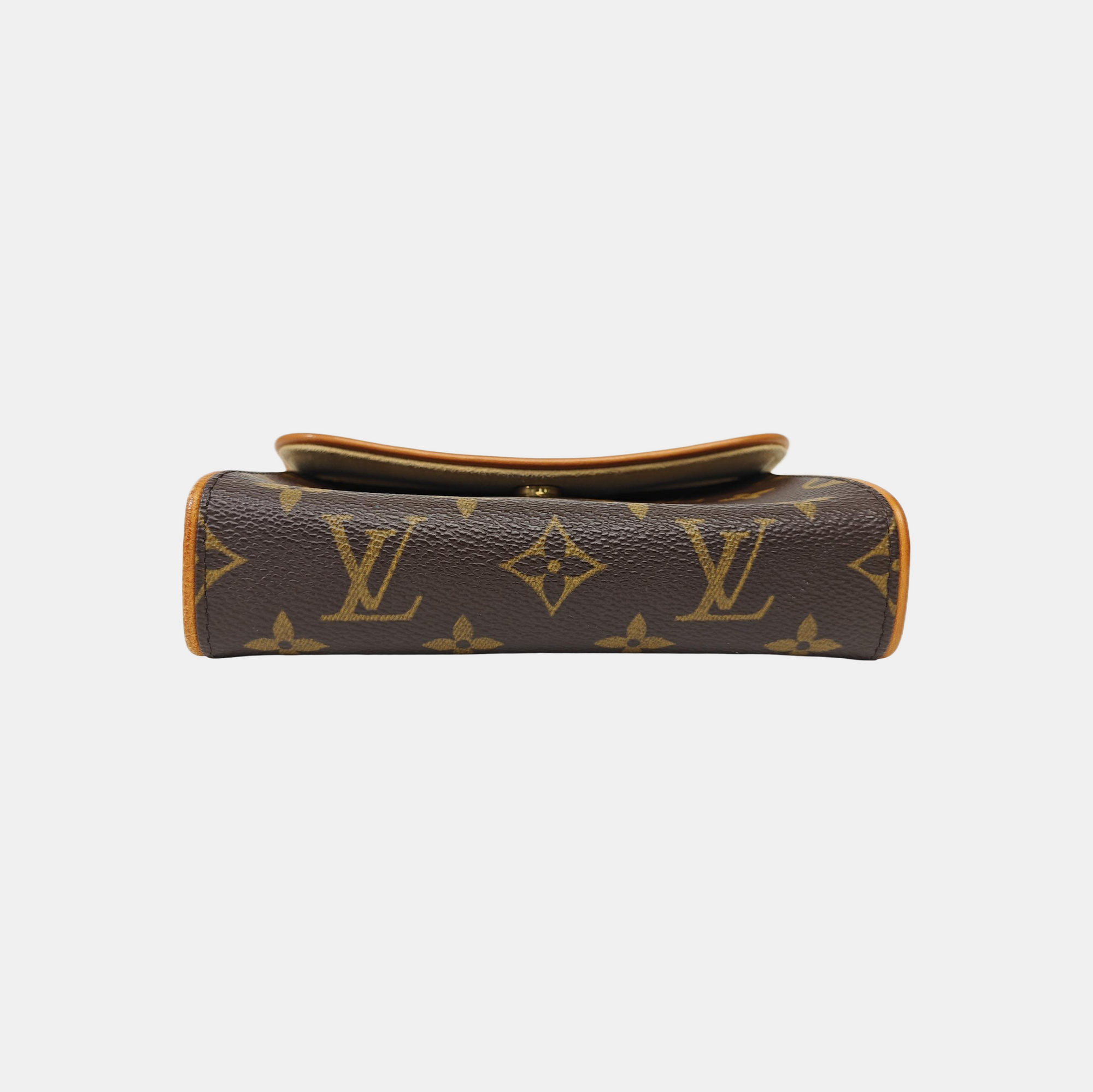 Monogram Coated Canvas Belt Bag Brown