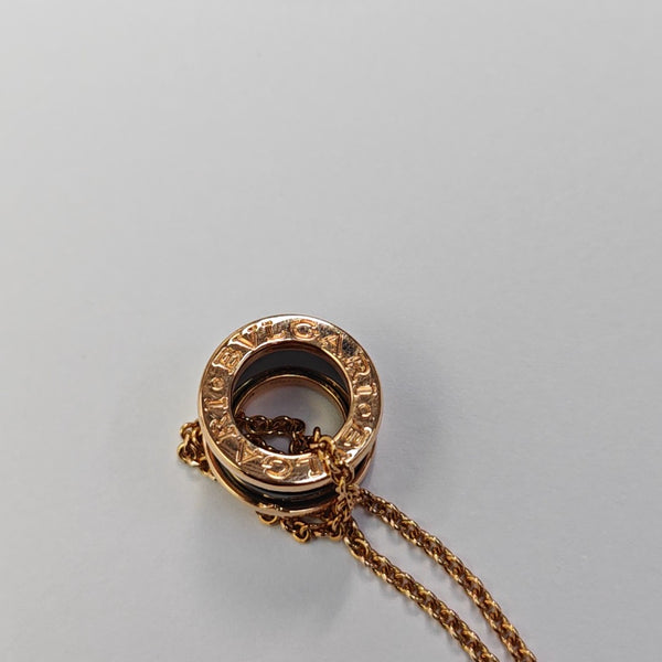 B.ZERO1 18k Rose Gold Necklace