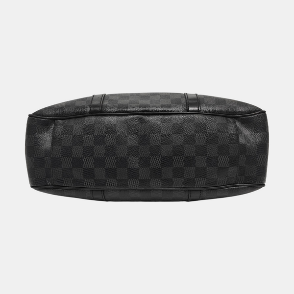 TADAO MM Damier Graphite Coated Canvas Gray