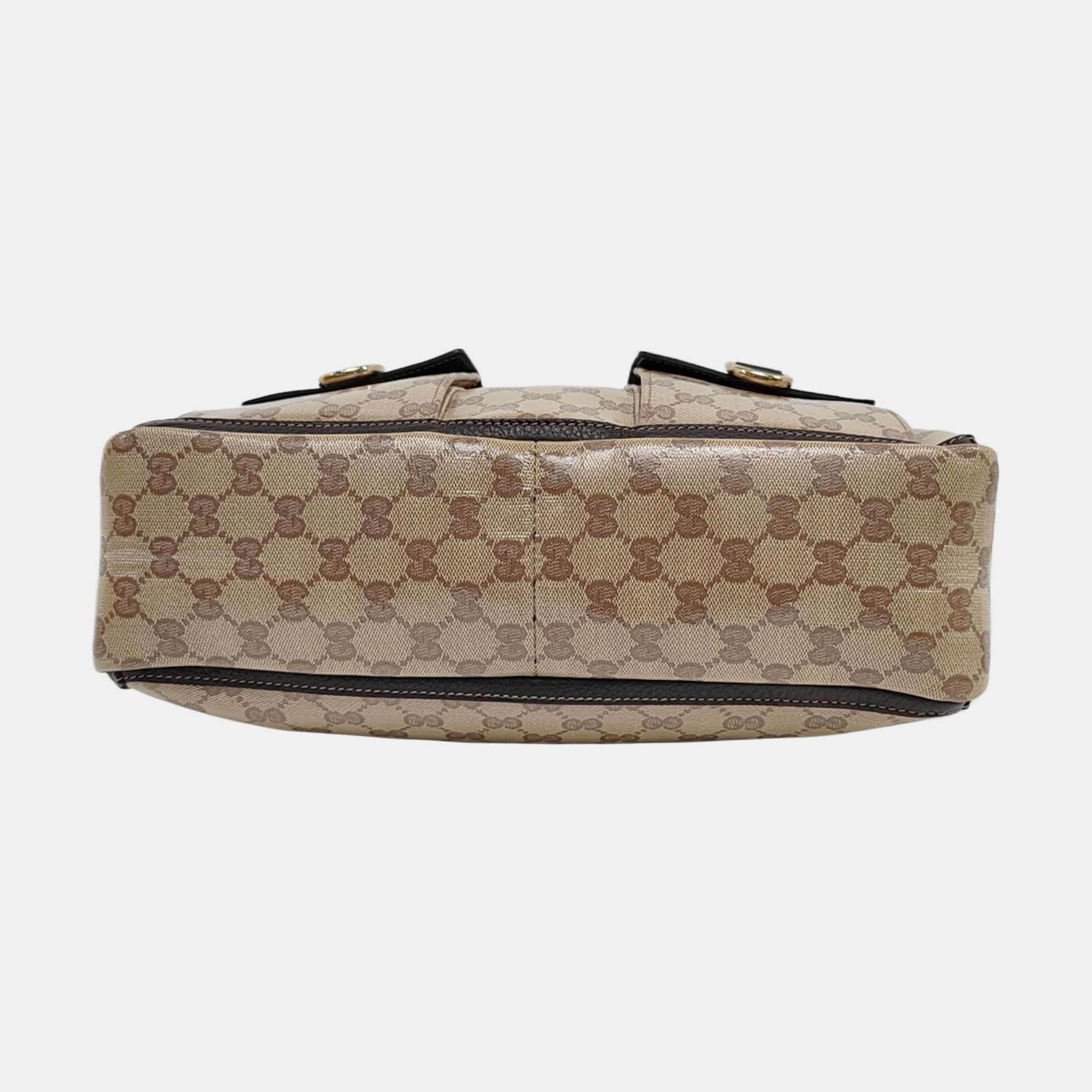 Monogram Coated Canvas Beige