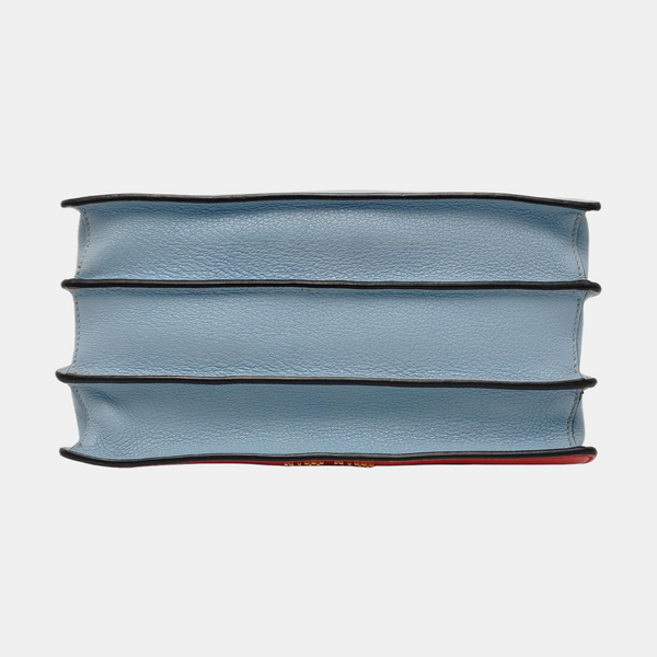 Calfskin Shoulder Bag Multicolor