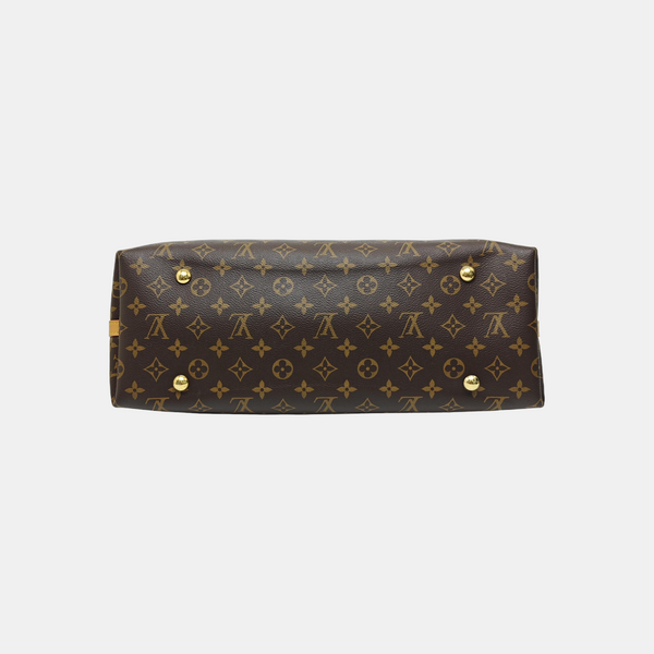 CARRYALL MM Monogram Coated Canvas Brown