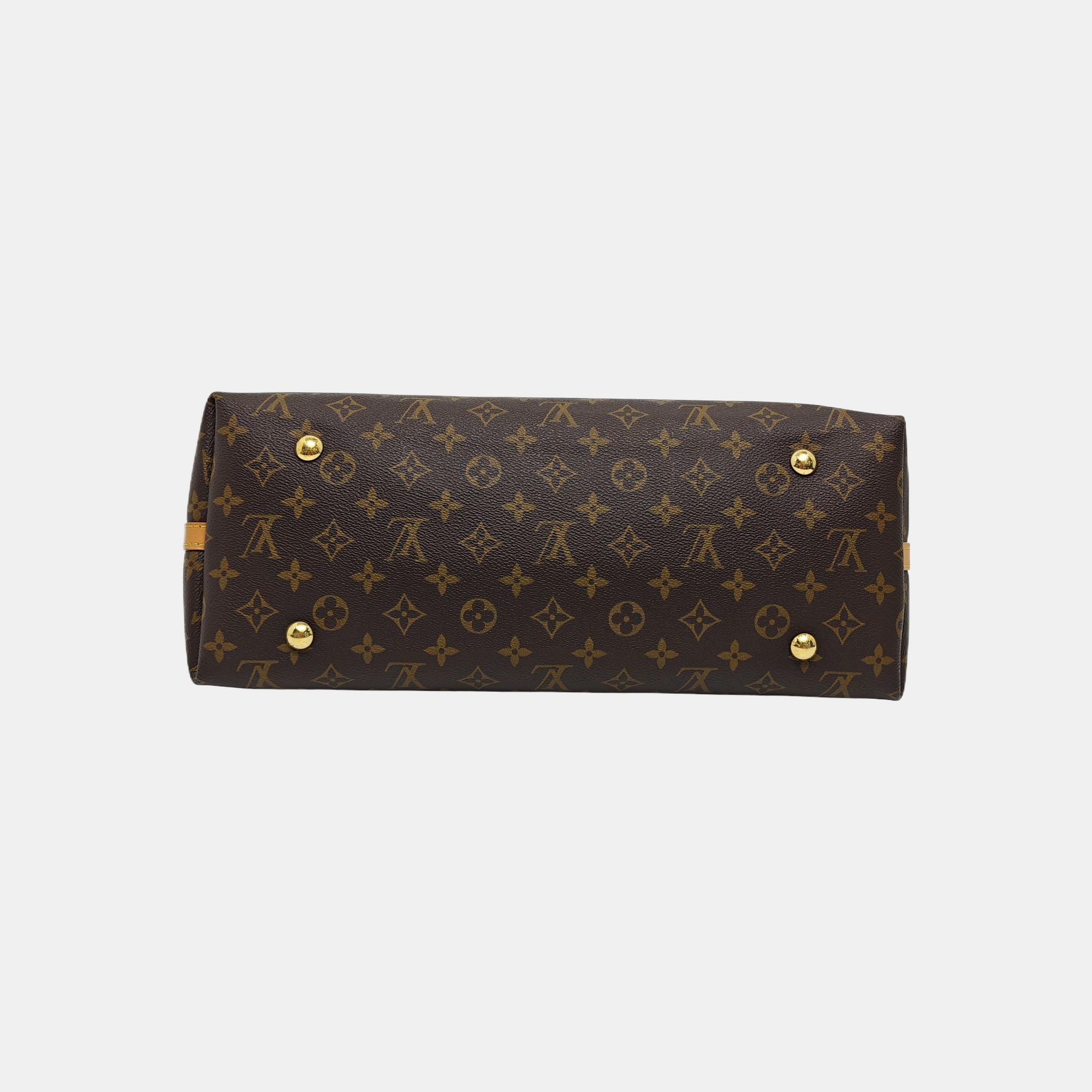 CARRYALL MM Monogram Coated Canvas Brown
