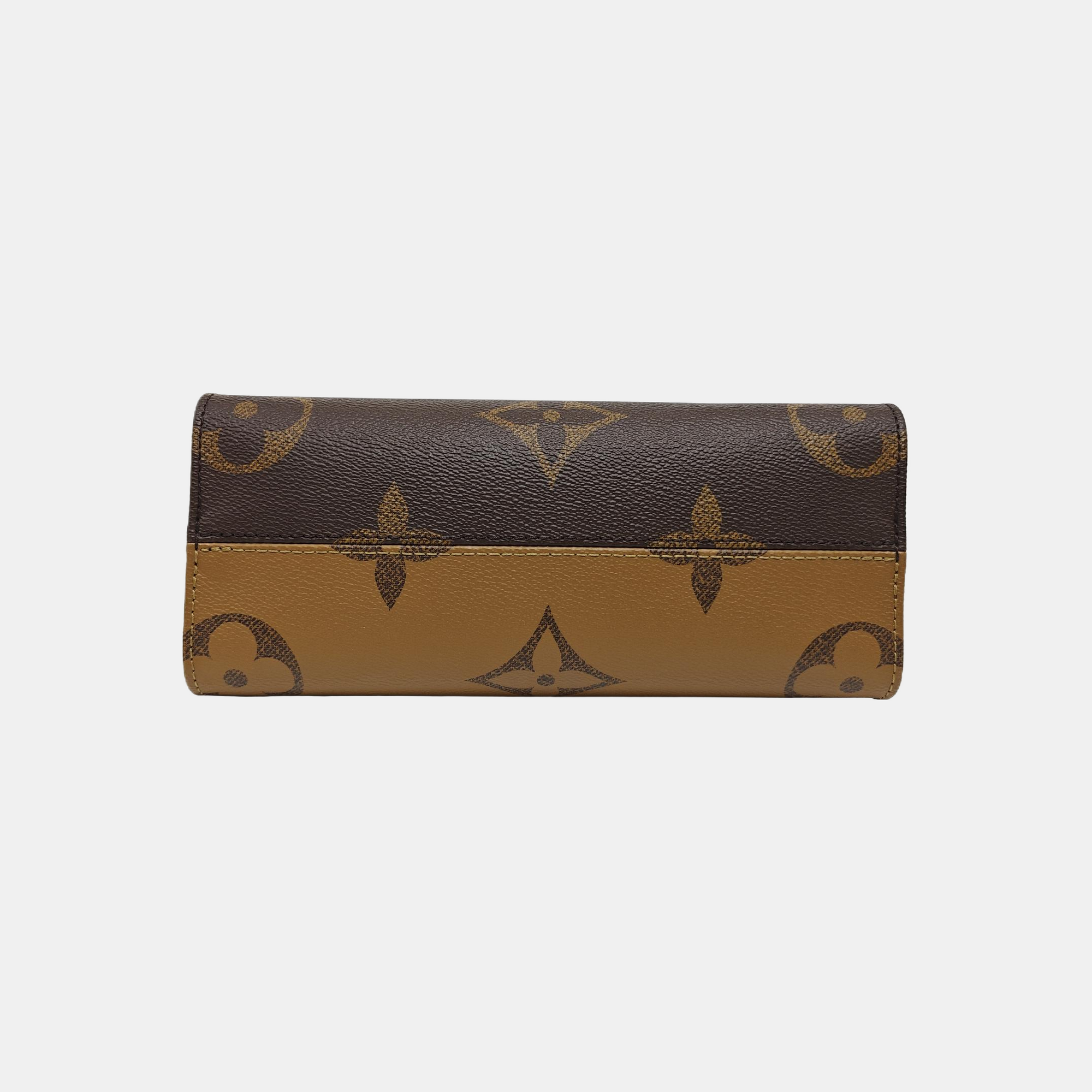 ONTHEGO PM Monogram Coated Canvas Brown