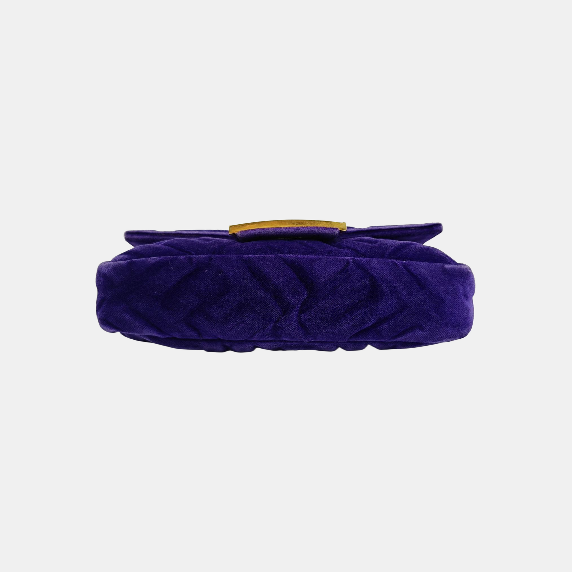 Baguette Mini Velvet Purple