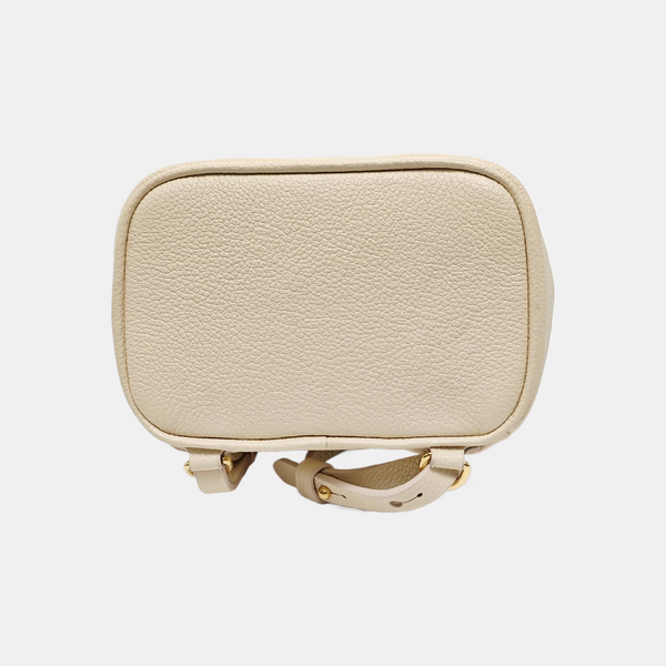 NOÉ Mini Monogram Calfskin Beige