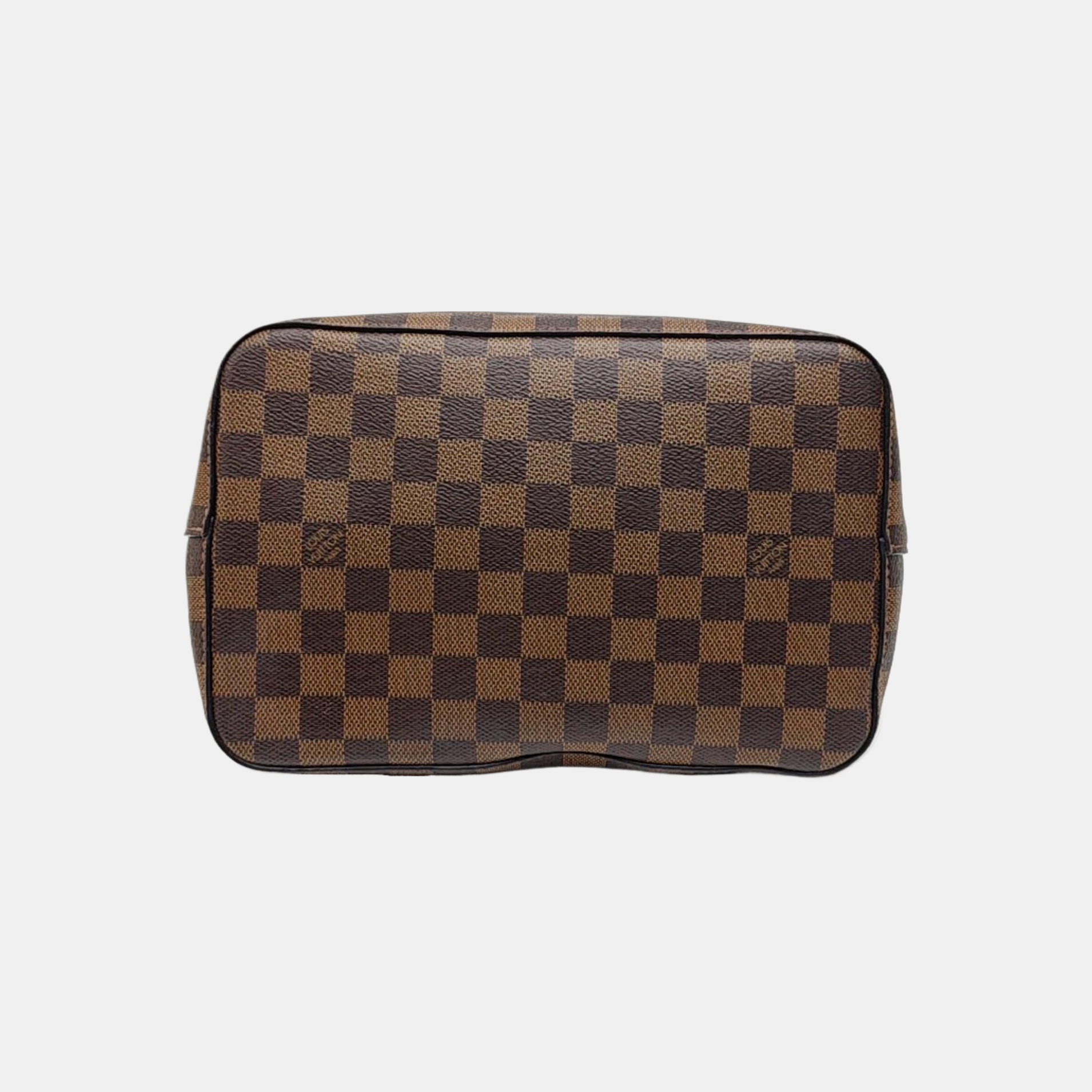 NÉONOÉ MM Damier Ebene Coated Canvas Brown