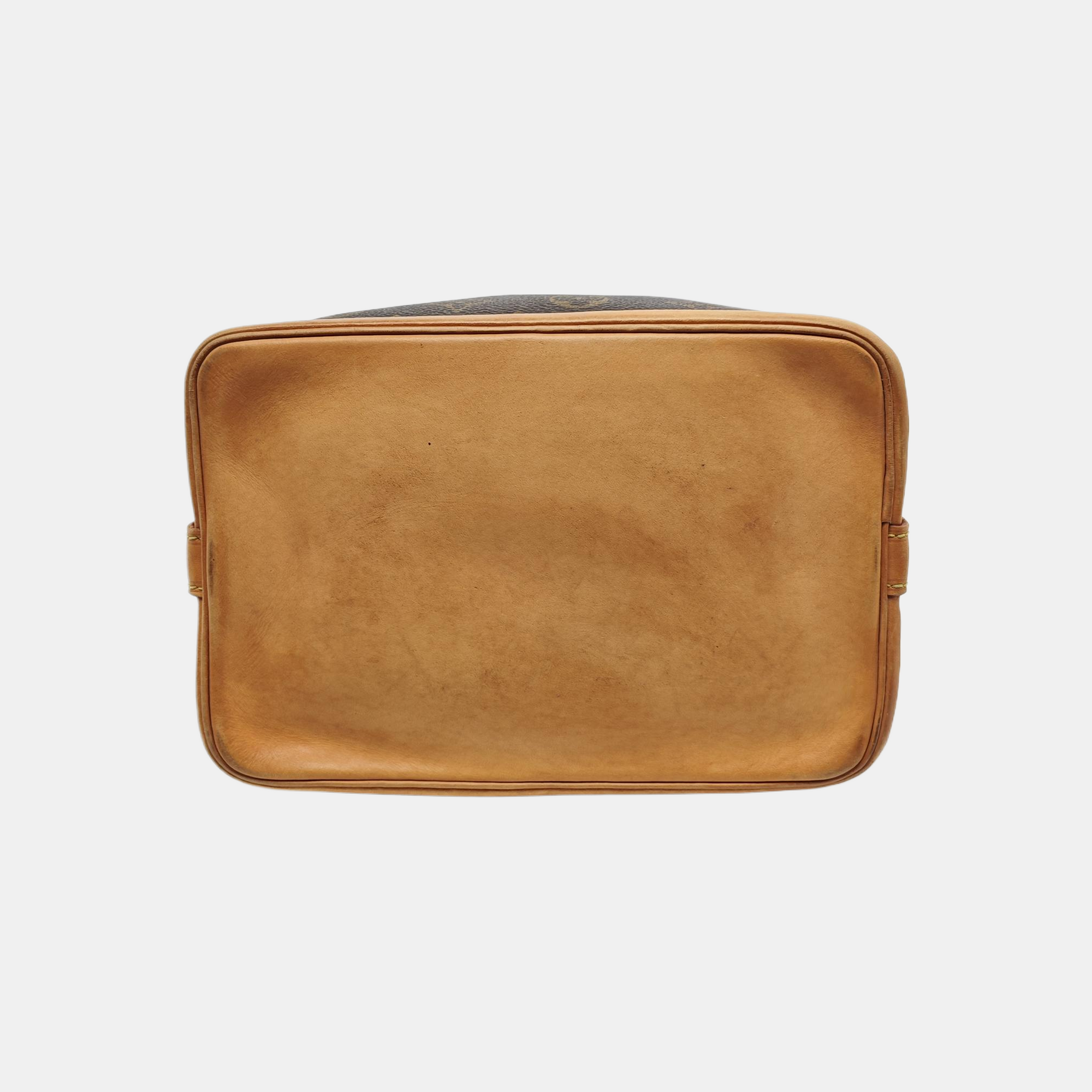 NOÉ BB Monogram Coated Canvas Brown