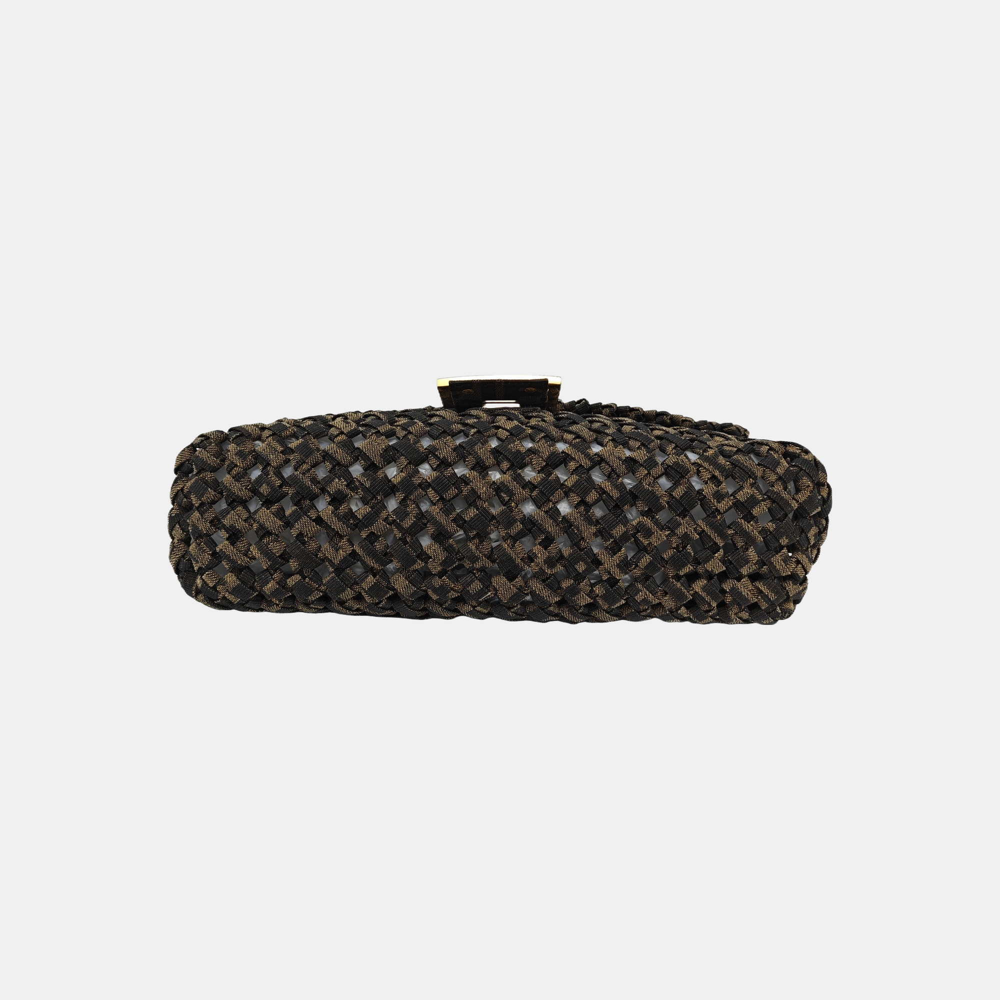Baguette Medium Fabric Brown