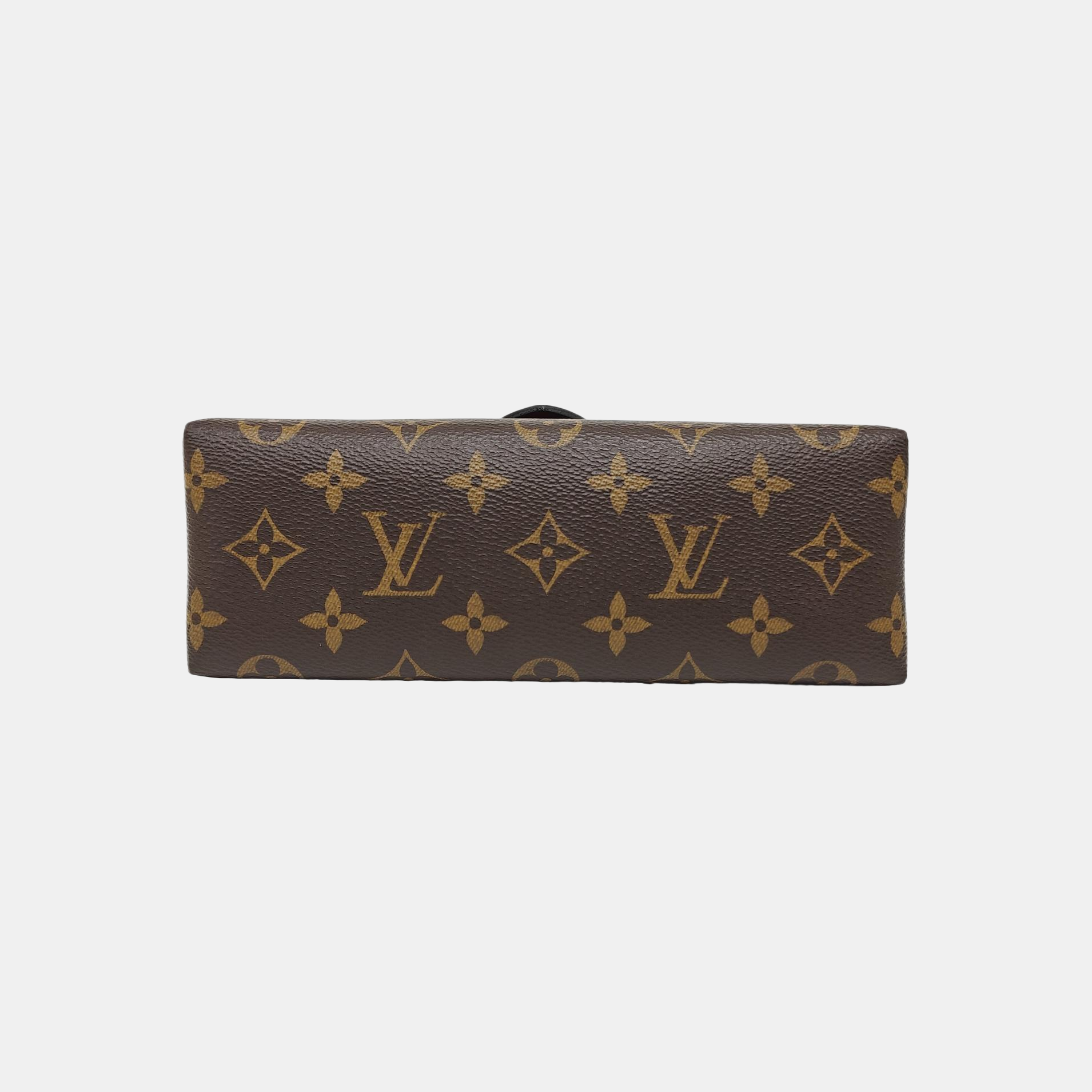 LOCKY BB Monogram Coated Canvas Brown
