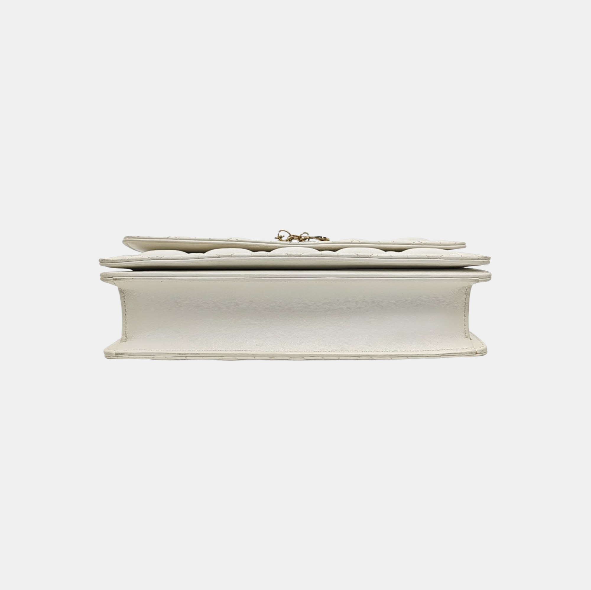 My Dior MISS DIOR Cannage Lambskin White