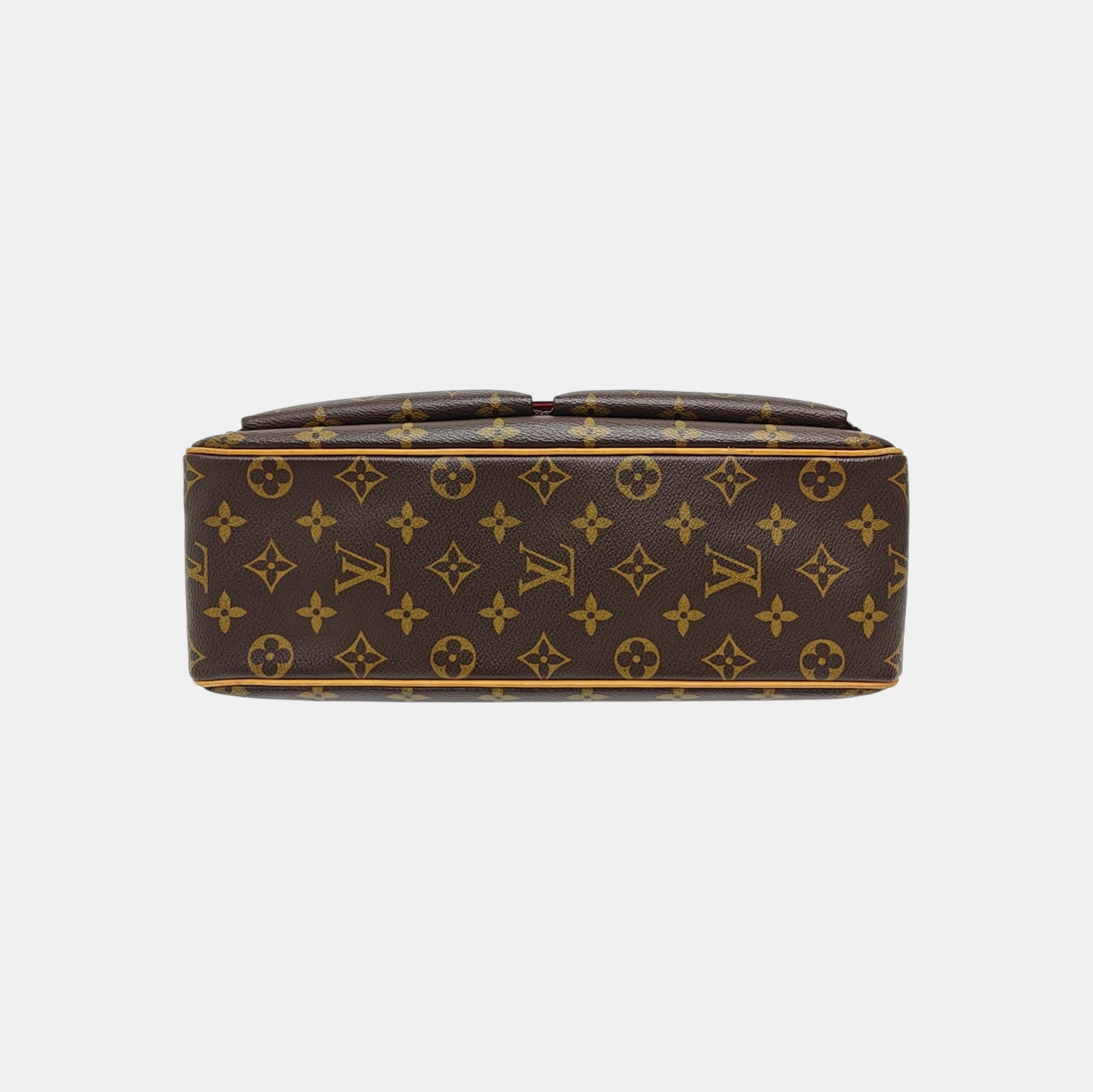 VIVA CITE Monogram Coated Canvas Brown