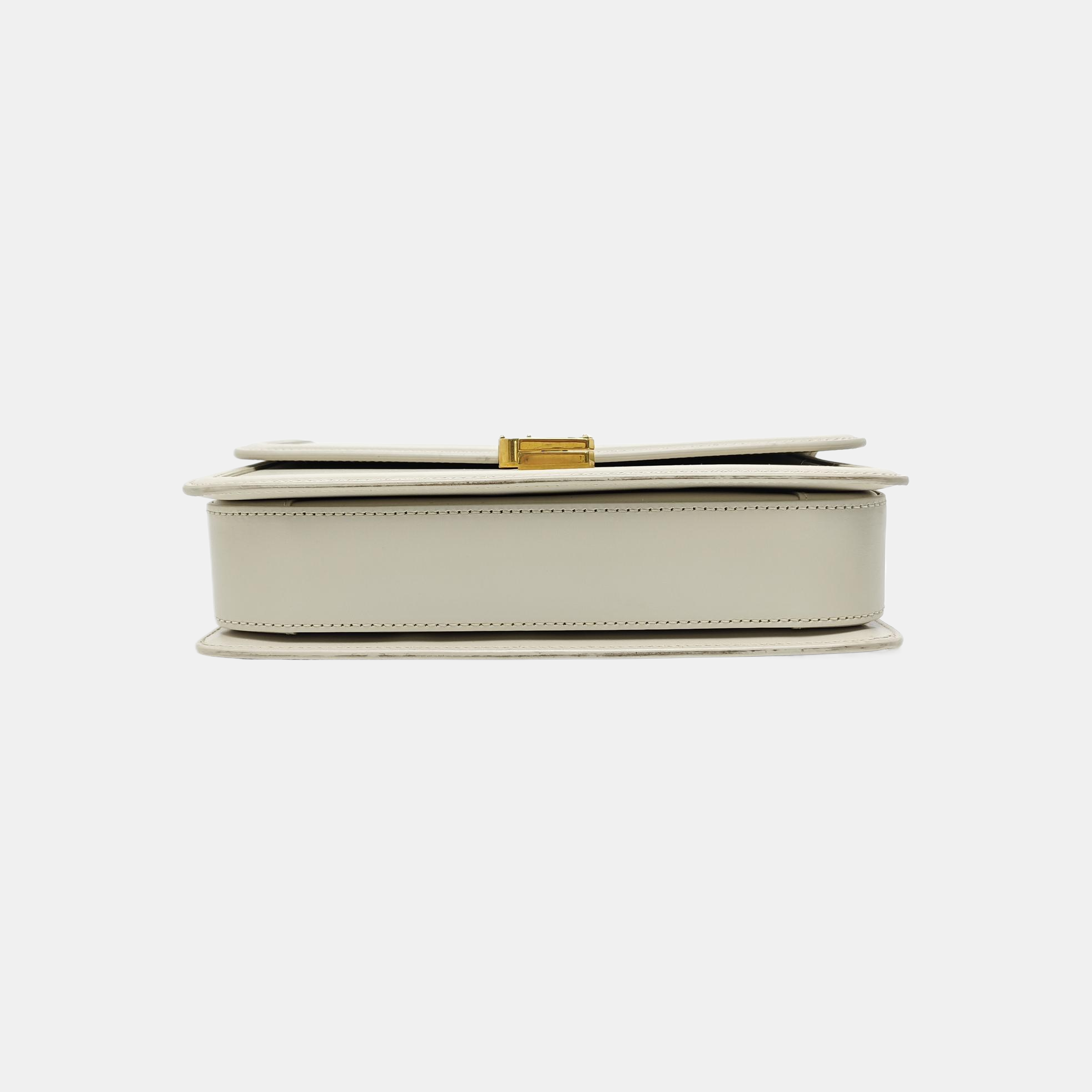 SOLFERINO Medium Calfskin White