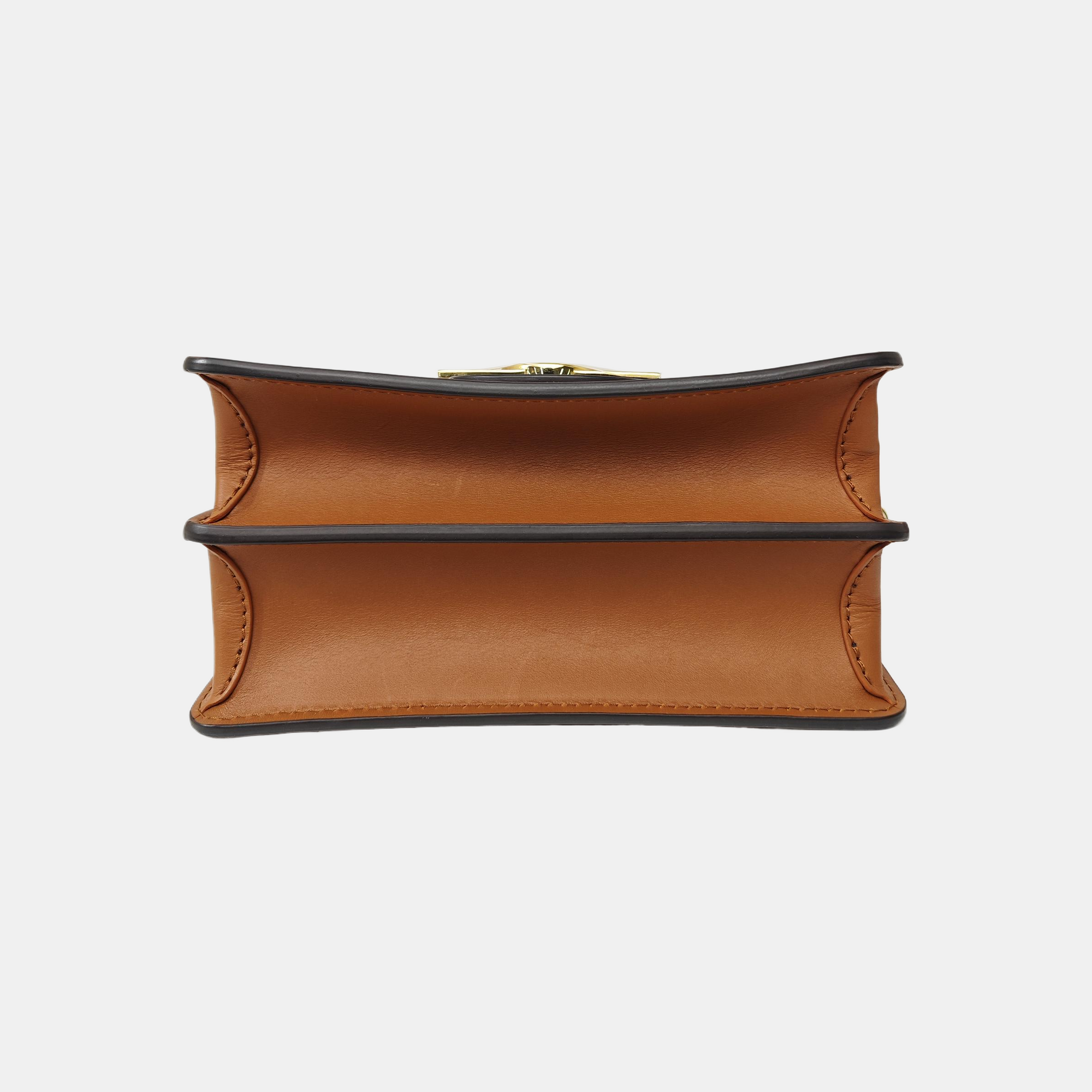 DAUPHINE Mini Monogram Coated Canvas Brown