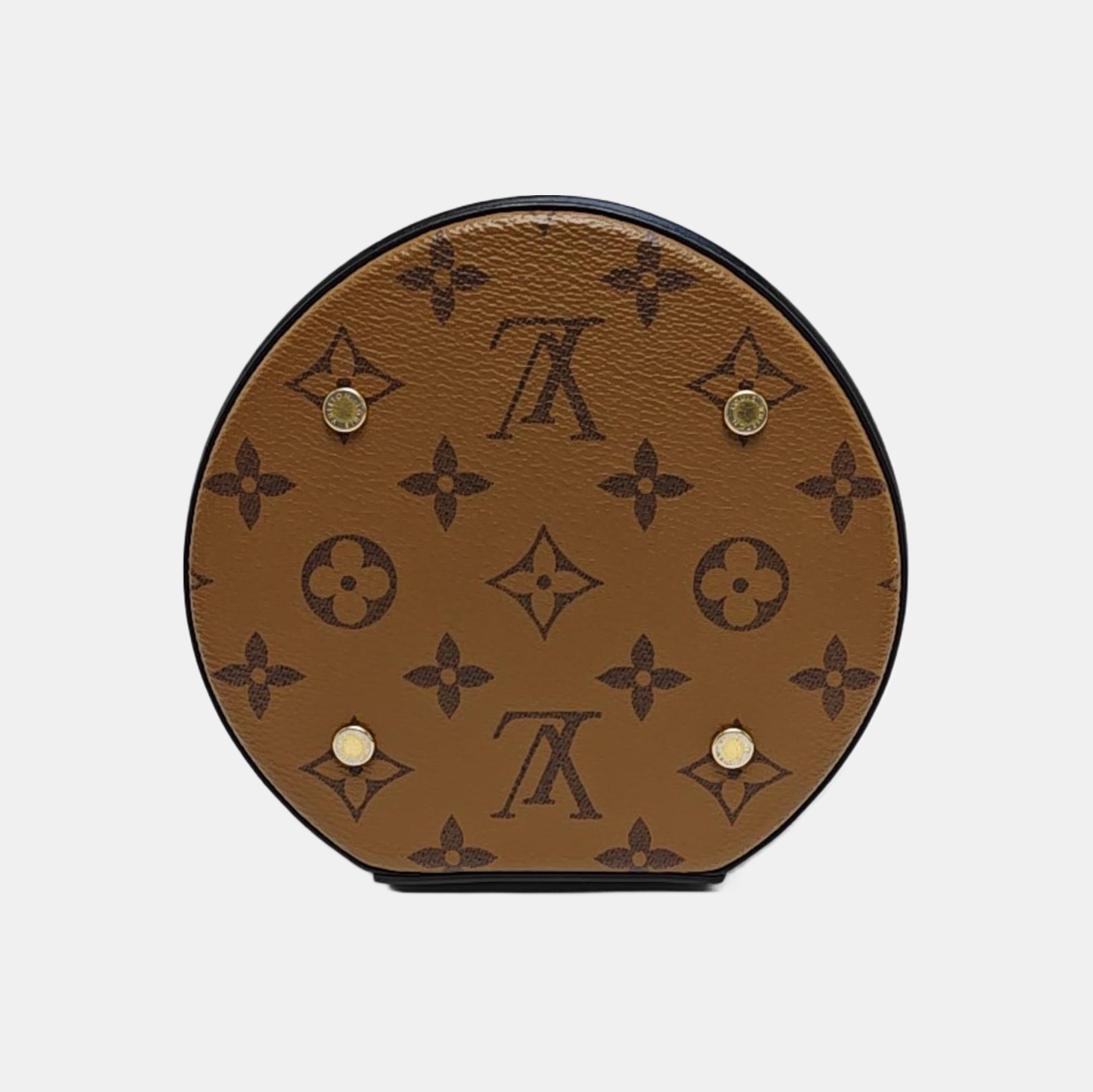 CANNES PM Monogram Coated Canvas Brown