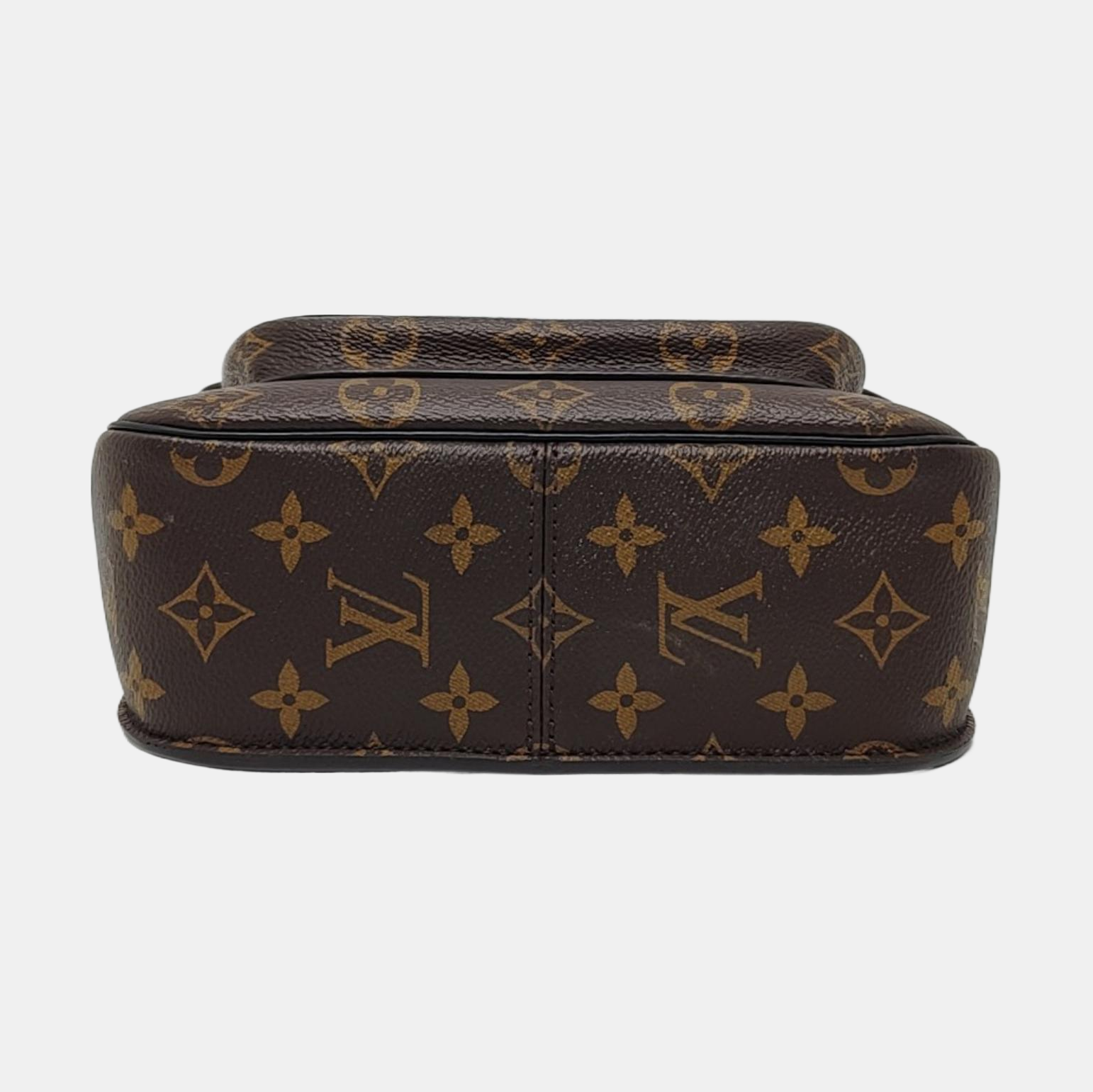 PASSY Monogram Coated Canvas Brown
